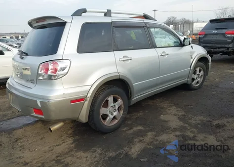 2003 Mitsubishi Outlander Xls from USA, damaged, VIN JA4LZ41G43U042491